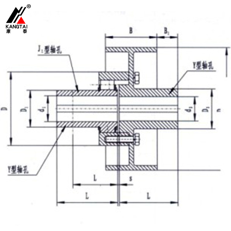 LX(HL) 型帶制動(dòng)輪彈性柱銷齒式聯(lián)軸器